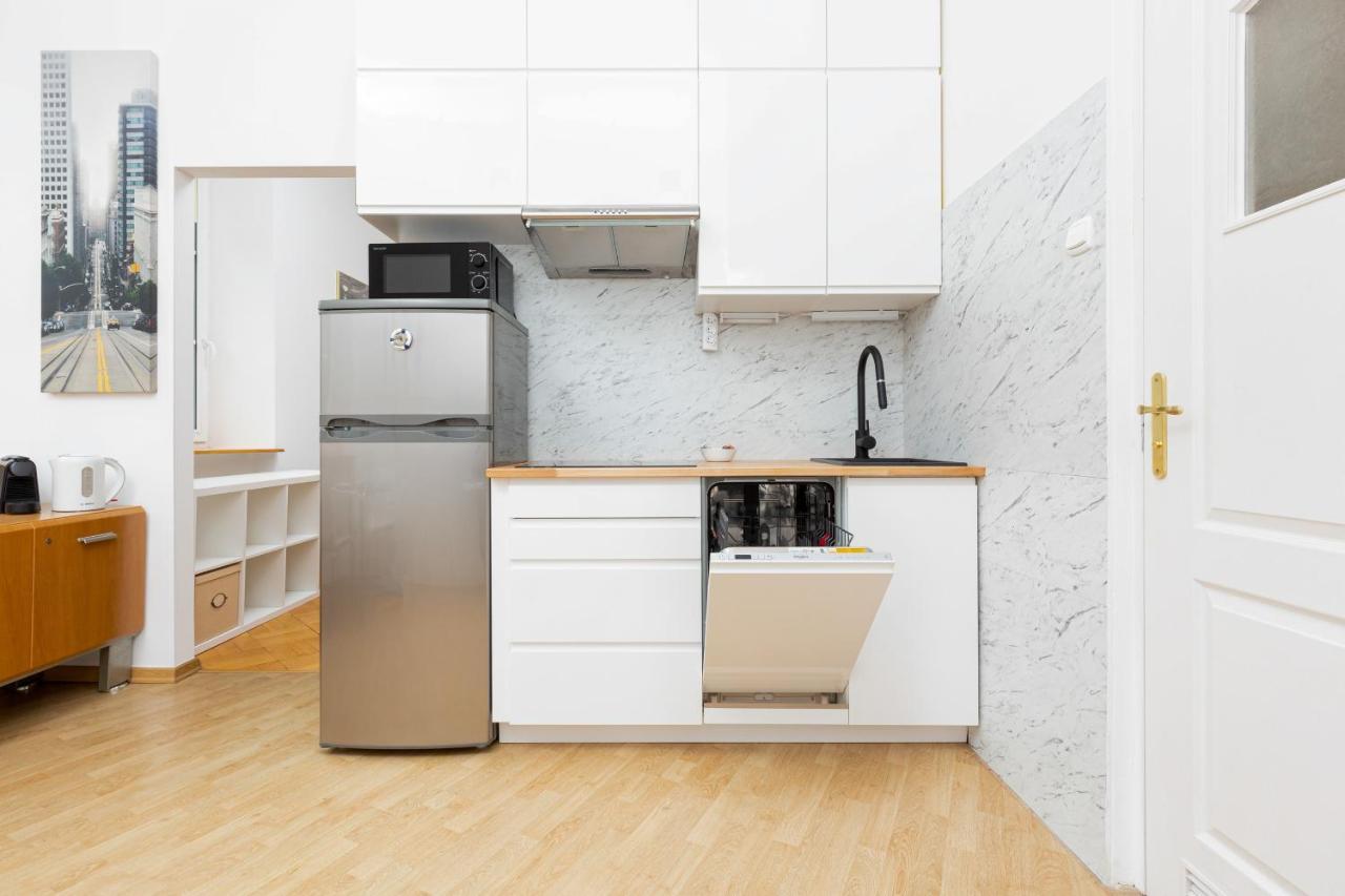Downtown Studio Apartment By The Park By Noclegi Renters Varšava Exteriér fotografie